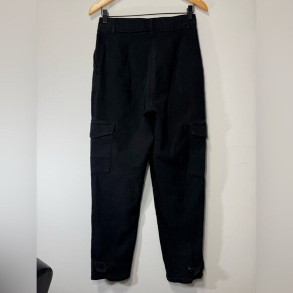 Aritzia Wilfred Free Black Modern Cargo Pant size 6 - Picture 4 of 12